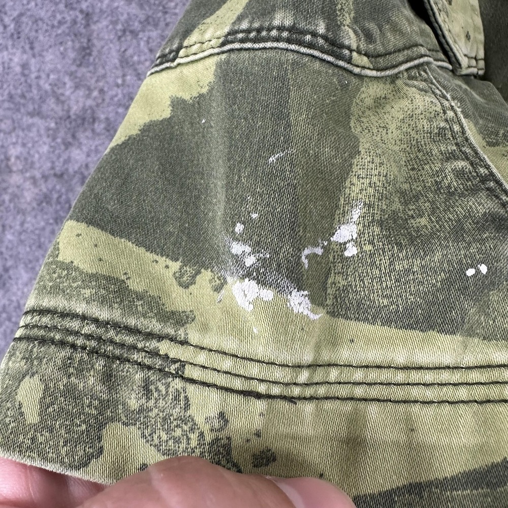 Fox Racing Cargo Shorts Mens 32 Green Camo 12 In Inseam Lined Motorcycle Casual - Picture 4 of 14